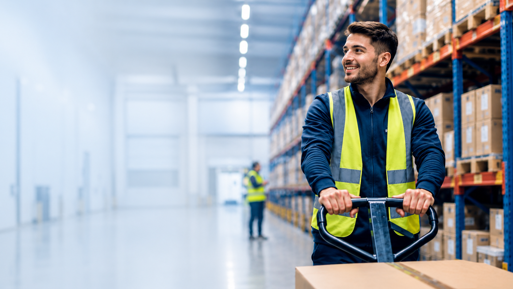 Warehouse worker in the Netherlands